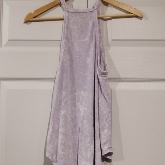 AMERICAN EAGLE Soft&Sexy Choker Tank Purple NWOT - Picture 3 of 5
